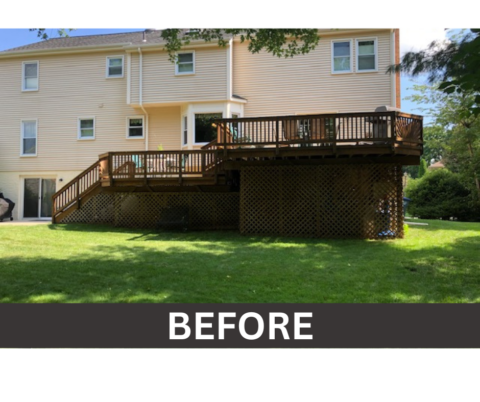 Shows a deck in NOVA before it was replaced. 